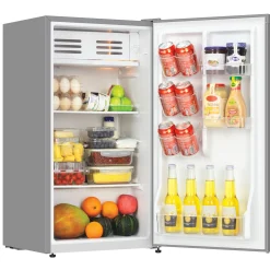 Montgomery Ward 3.2 cu. ft. Contemporary Fridge/Freezer, Gray or Blue