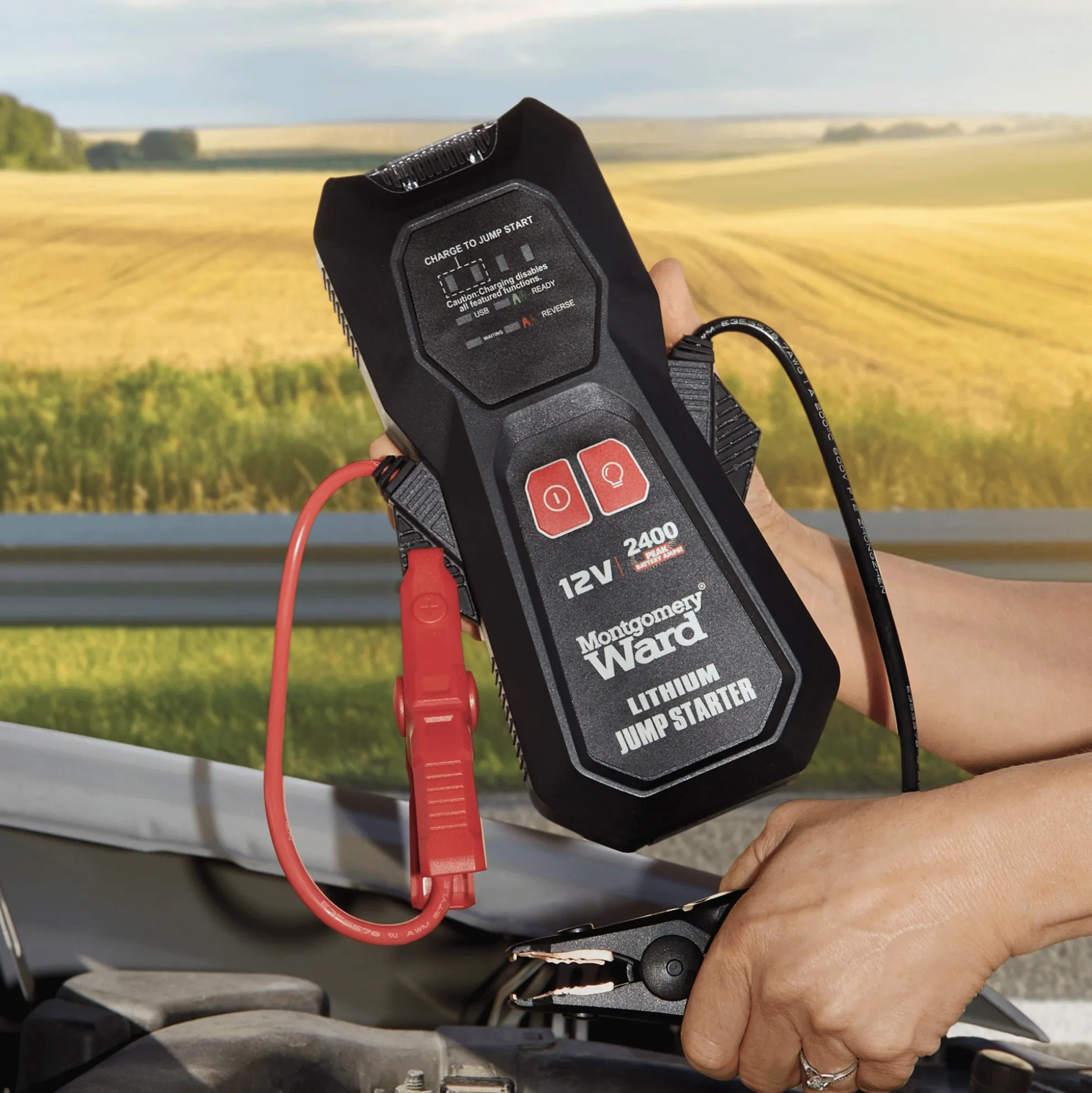 Montgomery Ward Lithium Jump Starter