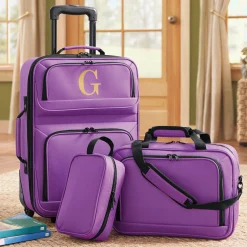 Montgomery Ward Personalized 3-Piece Soft-Sided Carry-On Set