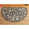 Mosaic Rounded Indoor/Outdoor Doormat - 23" x 35"