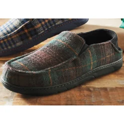 MUK LUKS Men's Owen Plaid Slipper