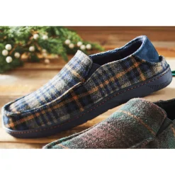 MUK LUKS Men's Owen Plaid Slipper