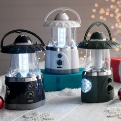 Multifunctional Radio Lantern with Flashlight