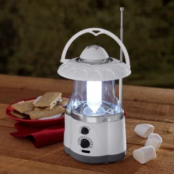 Multifunctional Radio Lantern with Flashlight
