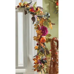 Mum and Hydrangea Fall Garland