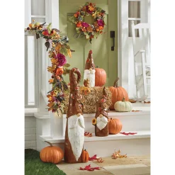 Mum and Hydrangea Fall Garland