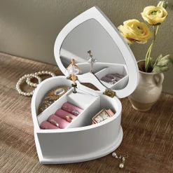 Musical Heart Jewelry Box