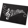 Music Note Bath Mat - 21" x 34"