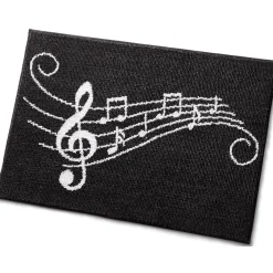 Music Note Bath Mat - 21" x 34"