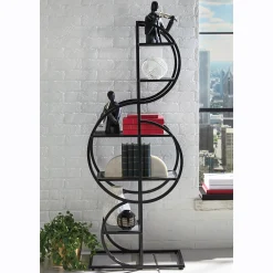 Music Symbol Floor Shelf