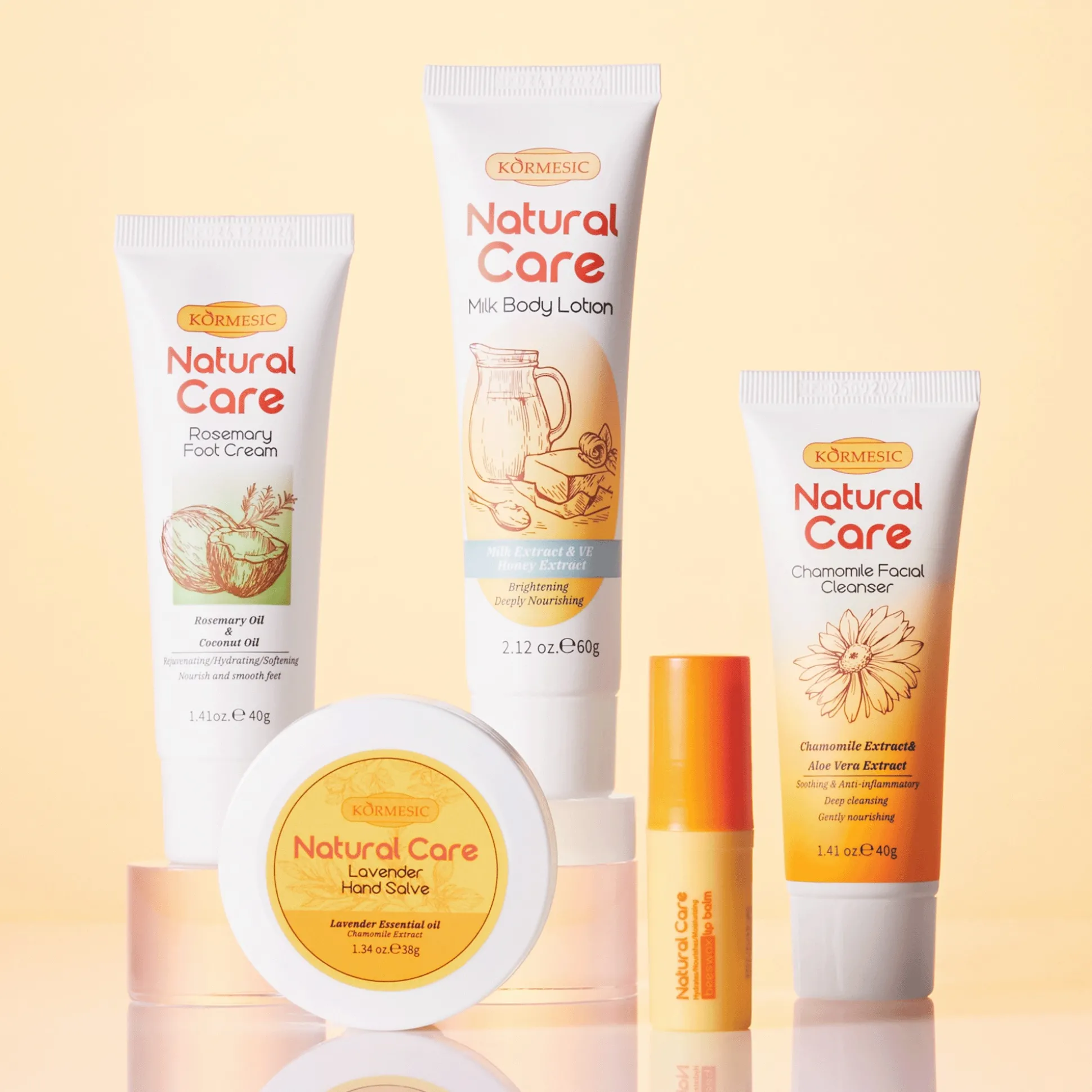Natural Care 5-Piece Body Set