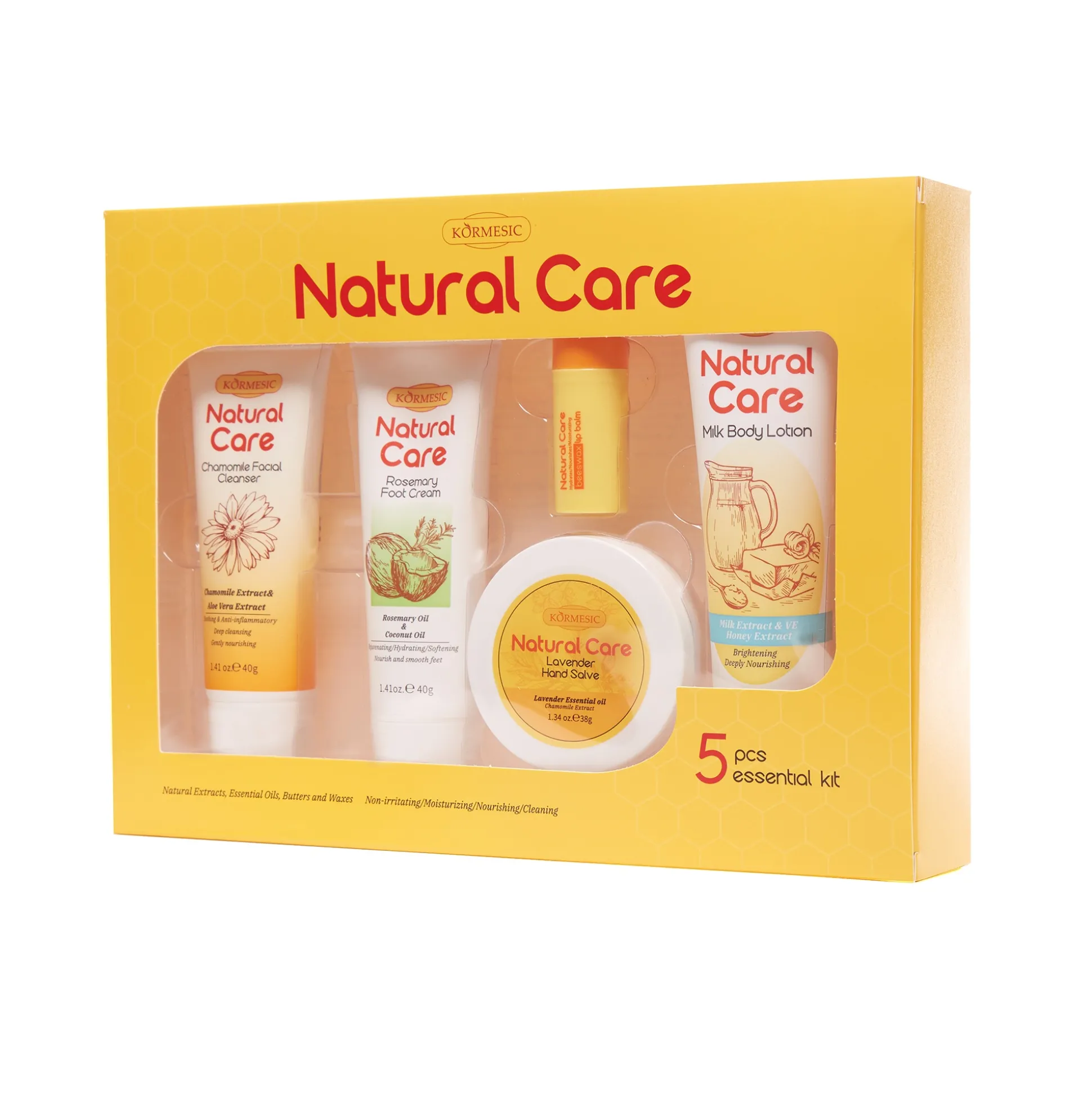 Natural Care 5-Piece Body Set