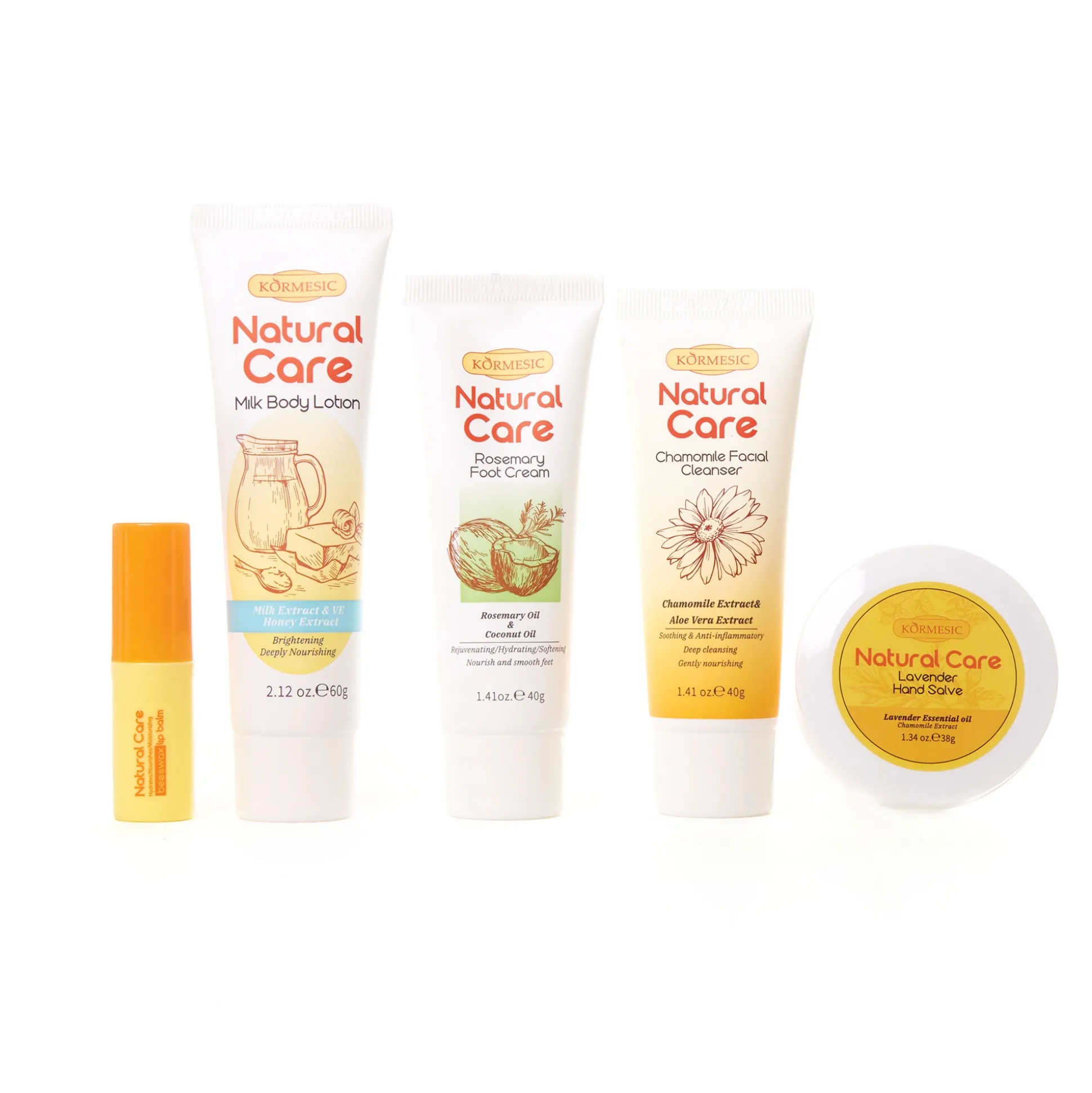 Natural Care 5-Piece Body Set