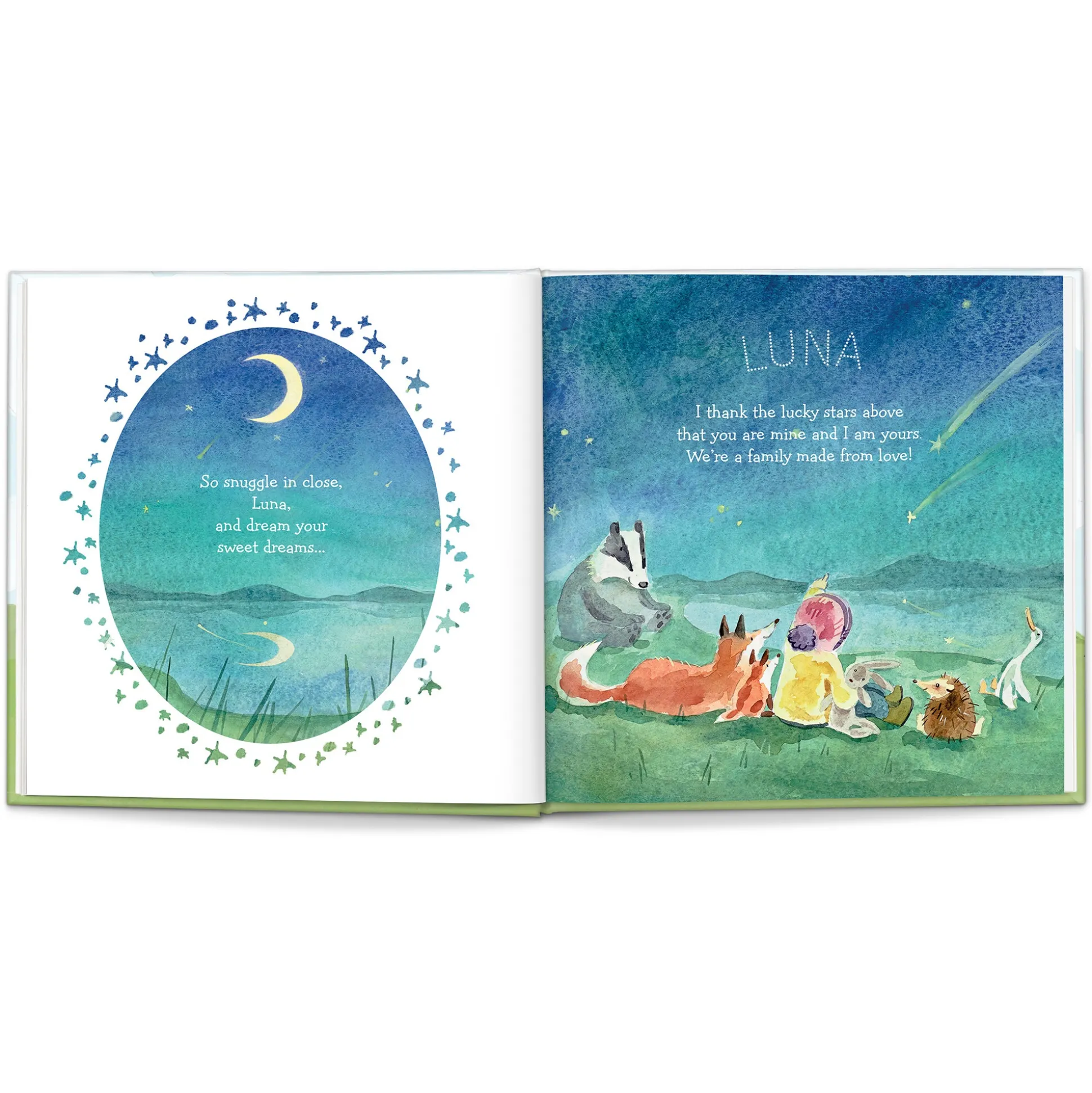 New Cutie in Town Personalized Book