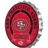 NFL Bottle Cap Wall Clock