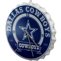 NFL Bottle Cap Wall Clock