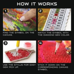 NFL Diamond Painting Craft Kit