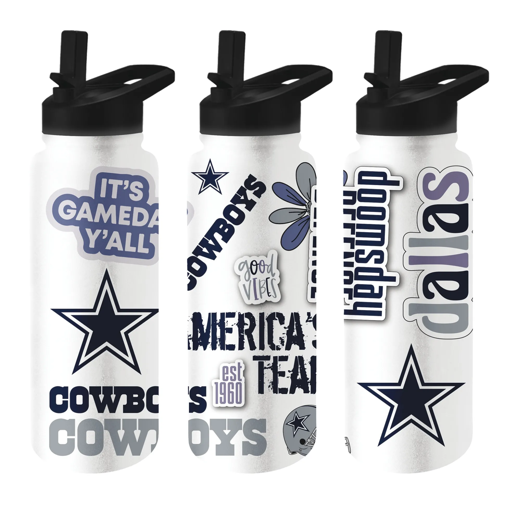 NFL Native Logo Water Bottle