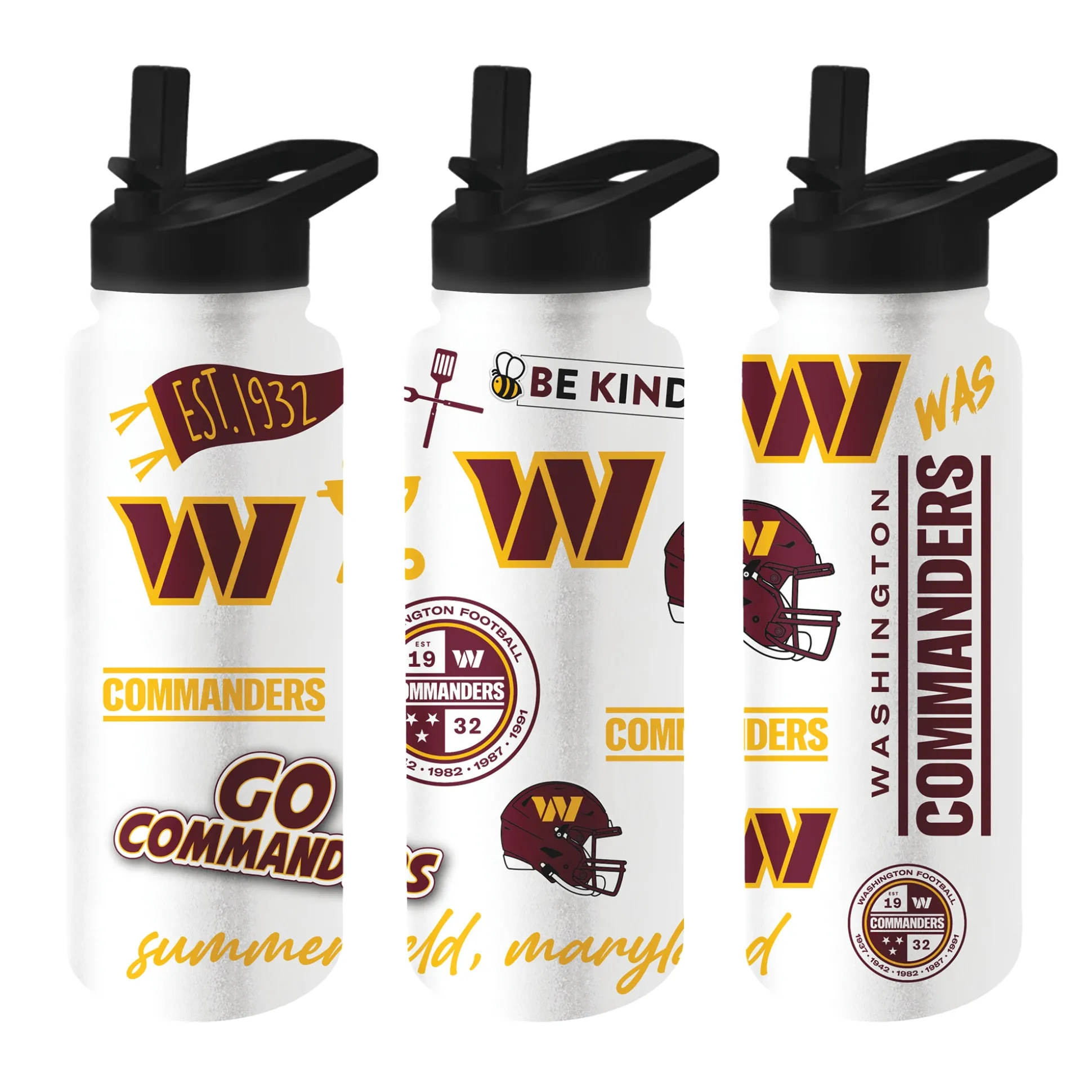 NFL Native Logo Water Bottle