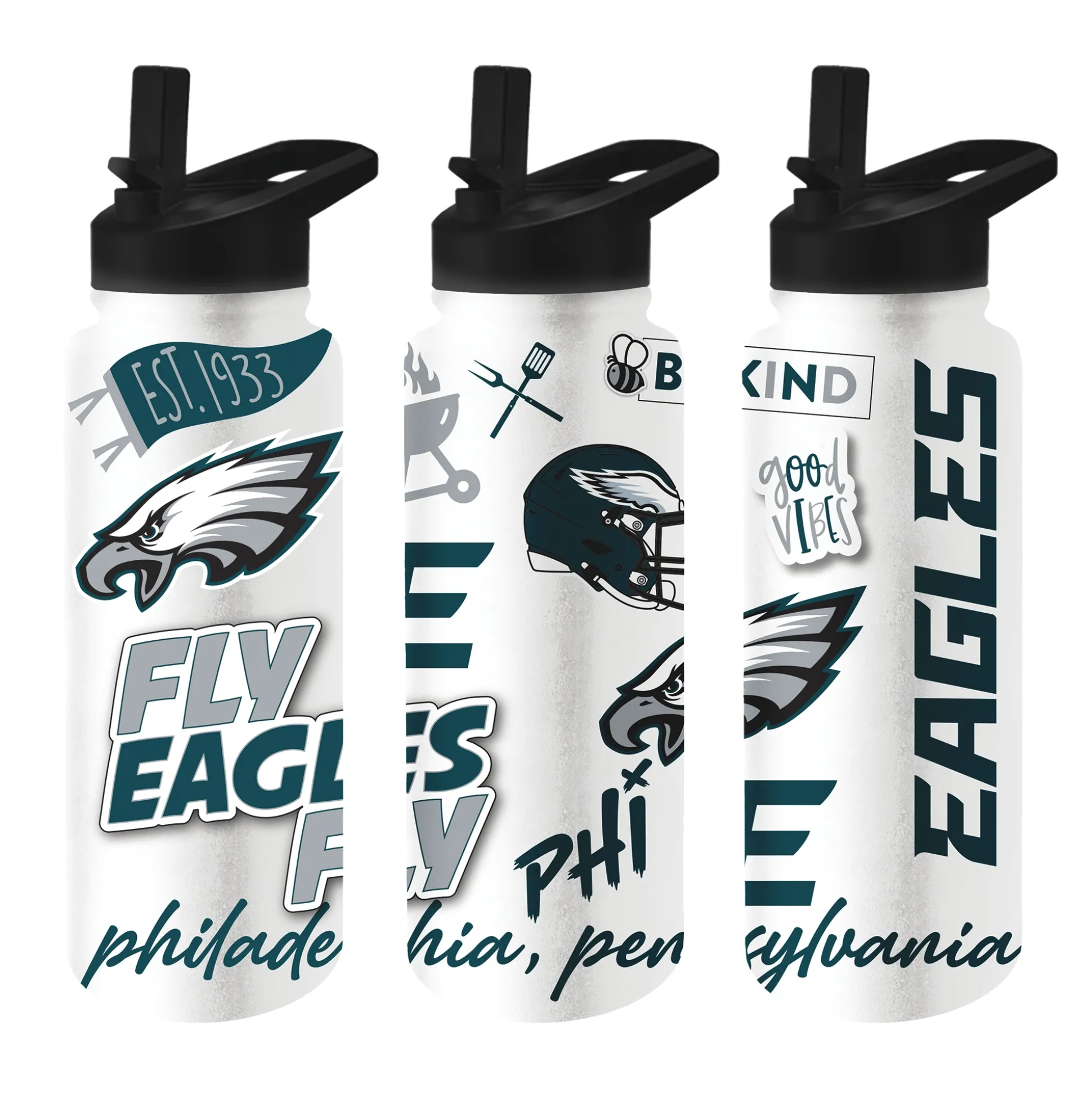 NFL Native Logo Water Bottle