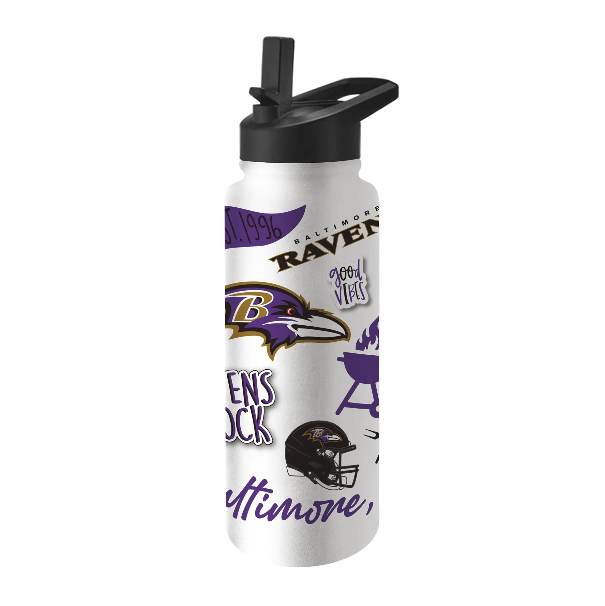 NFL Native Logo Water Bottle