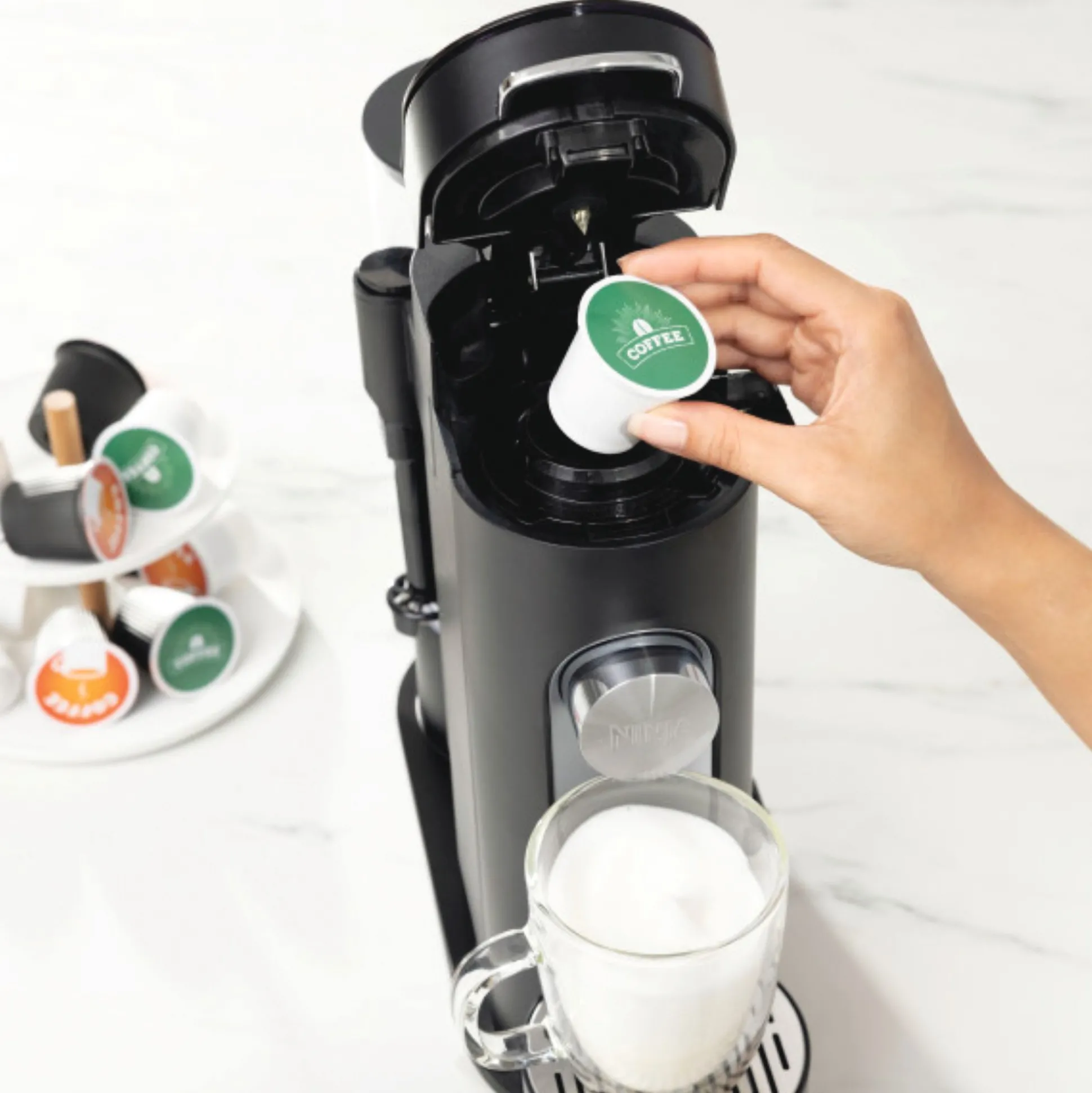 Ninja Single Serve Pods & Grounds Specialty Coffee Maker