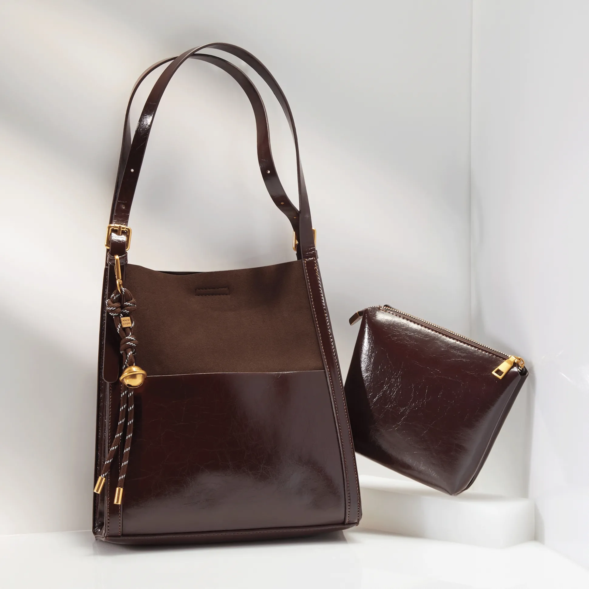 North South Bag and Pouch Set