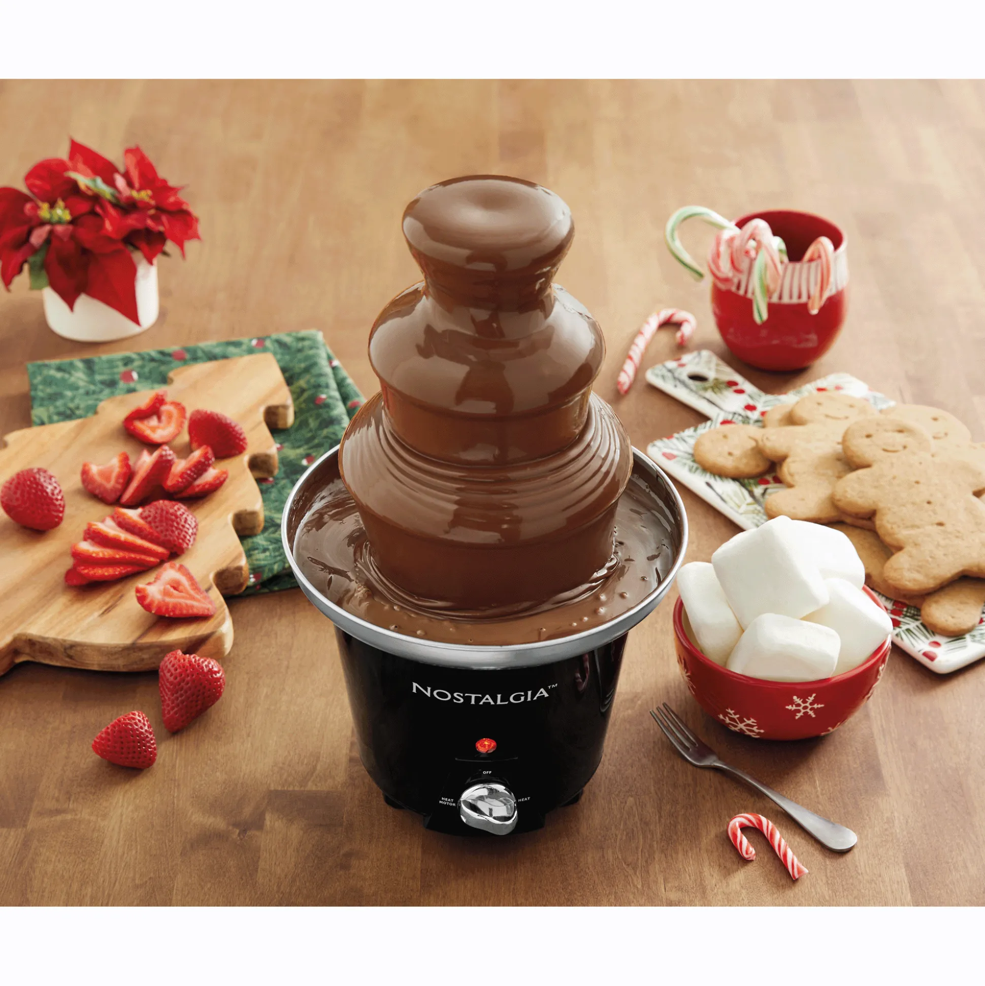 Nostalgia Mini Chocolate Fountain