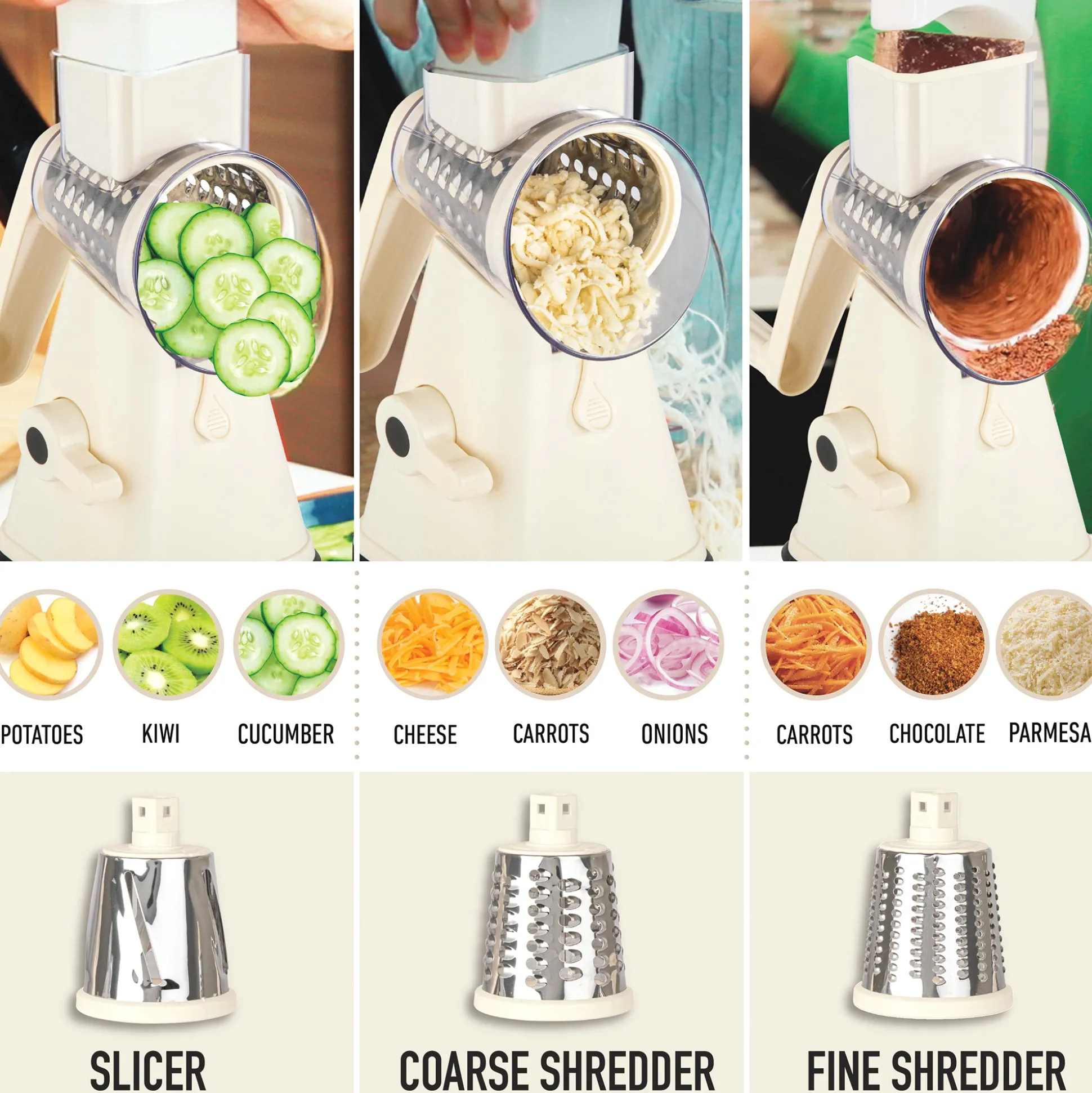 NutriSlicer Cheese Grater
