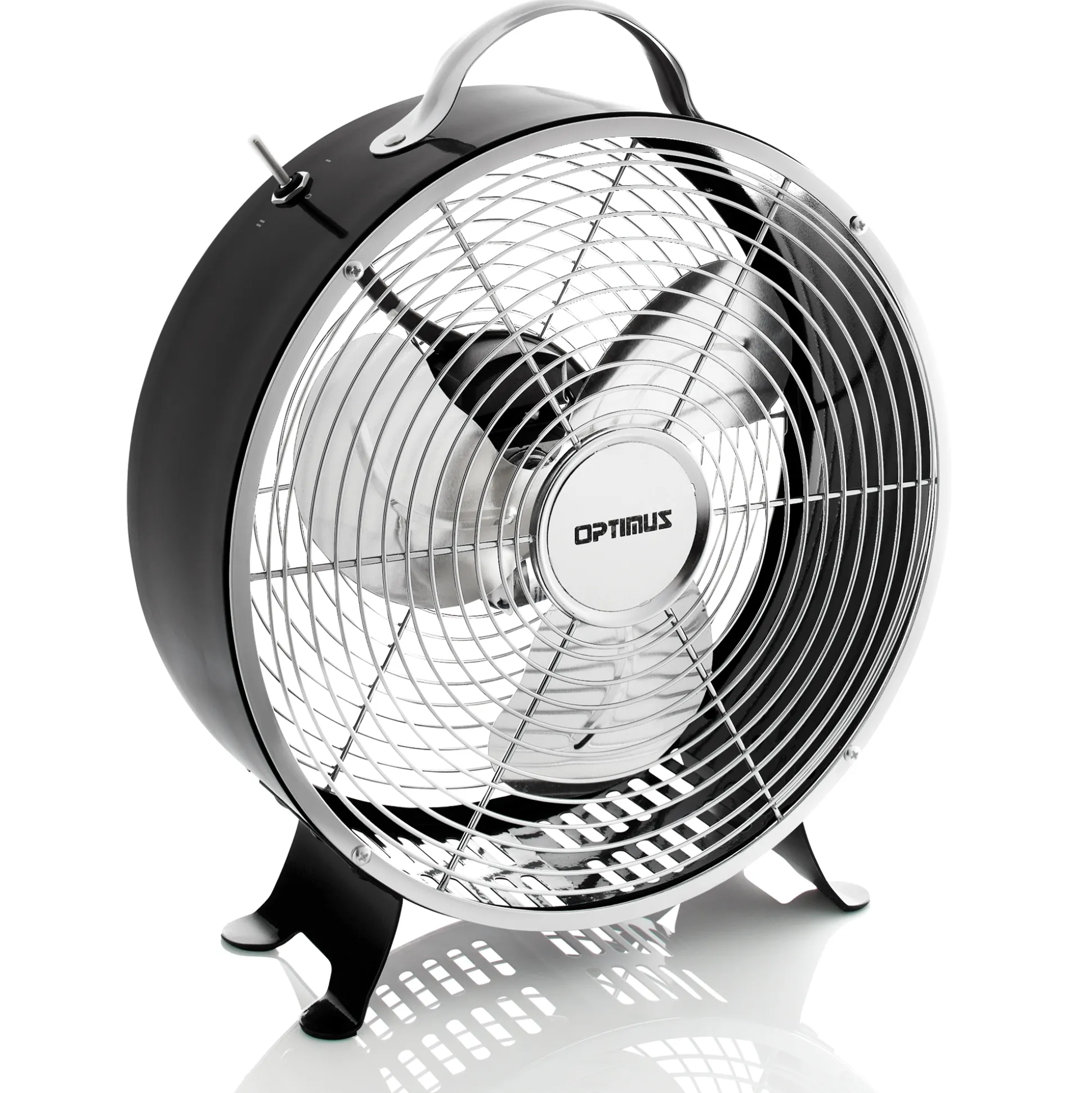 Optimus 10" Retro Design Drum Fan