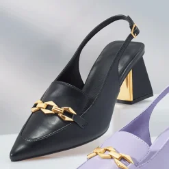 Ornamented Slingback