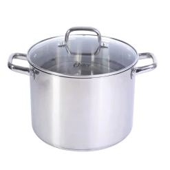 Oster Adenmore 12-Quart Stainless Stock Pot with Lid
