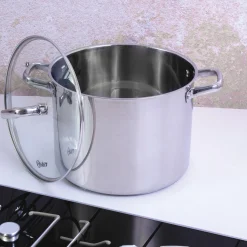 Oster Adenmore 12-Quart Stainless Stock Pot with Lid