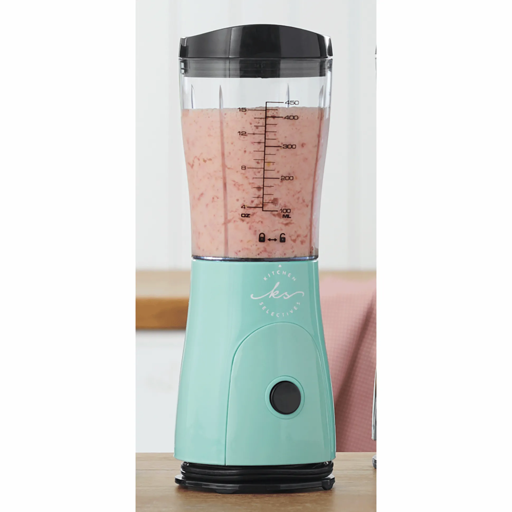 15-Ounce Kitchen Selectives Personal Blender with One-Touch Operation