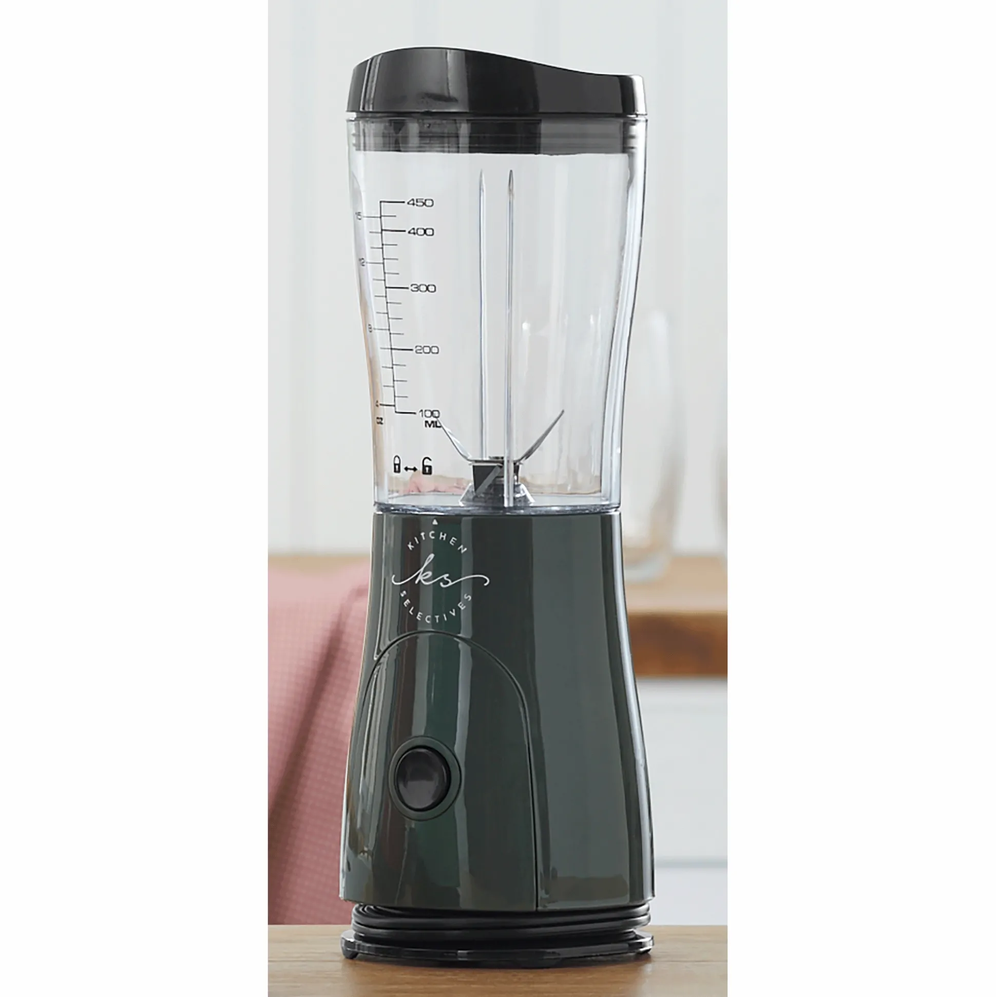 15-Ounce Kitchen Selectives Personal Blender with One-Touch Operation
