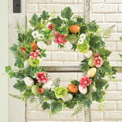 Outdoor Easter Wreath
