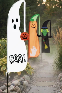 Outdoor Halloween Flag