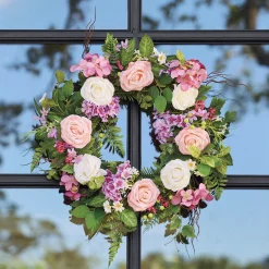 Outdoor Lilac Dreams Wreath