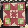 Outdoor Lit Barn Quilt Art