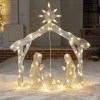 Outdoor Nativity Scene
