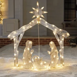 Outdoor Nativity Scene