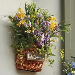 Outdoor Summertime Fun Hanging Basket