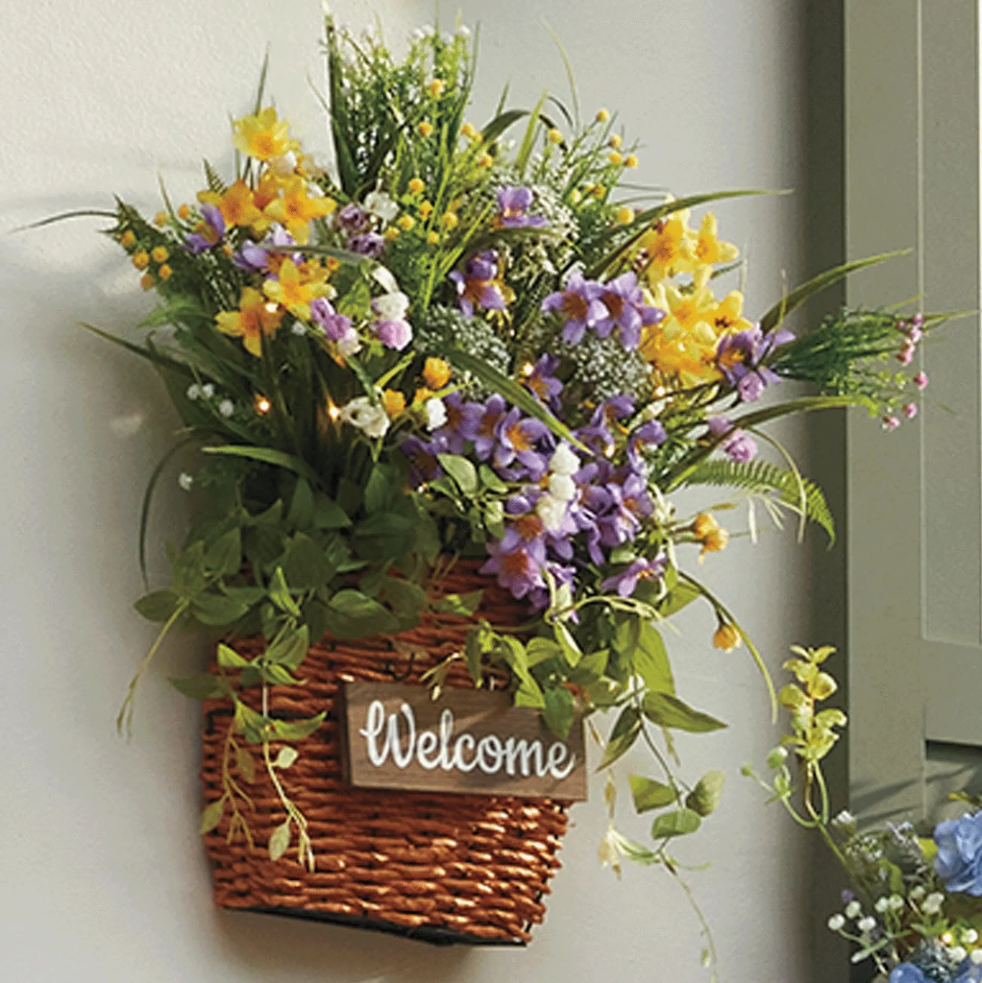 Outdoor Summertime Fun Hanging Basket