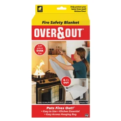 Over and Out Fire Safety Blanket