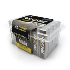 24-Pack AA Rayovac Batteries
