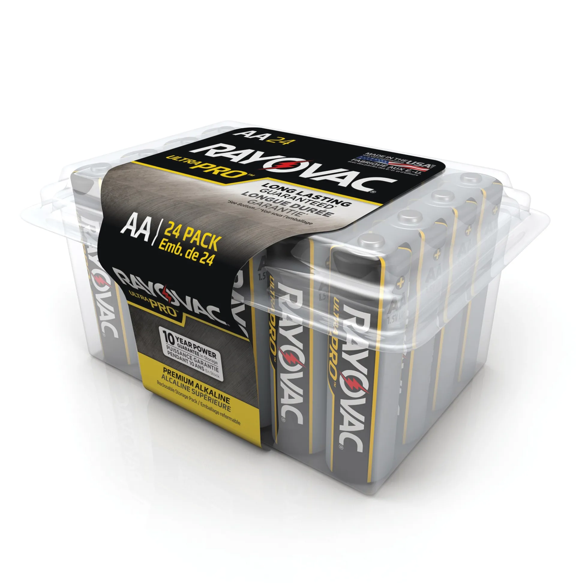 24-Pack AA Rayovac Batteries