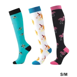 3-Pack Animal Compression Socks