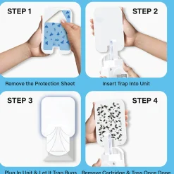 4-Pack Bell+Howell Rogue Insect Trap Refills