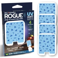 4-Pack Bell+Howell Rogue Insect Trap Refills
