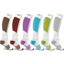 6-Pack Copper Compression Socks